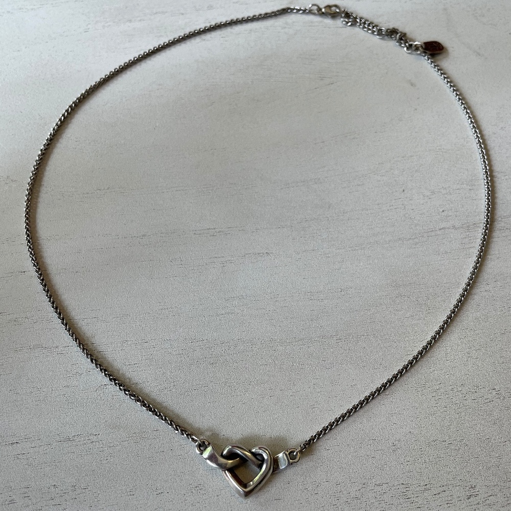 James Avery Heart Knot Necklace